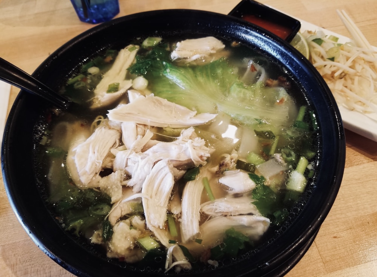 Order Hainan Chicken Noodle  food online from Capital Noodle Bar store, Irvine on bringmethat.com
