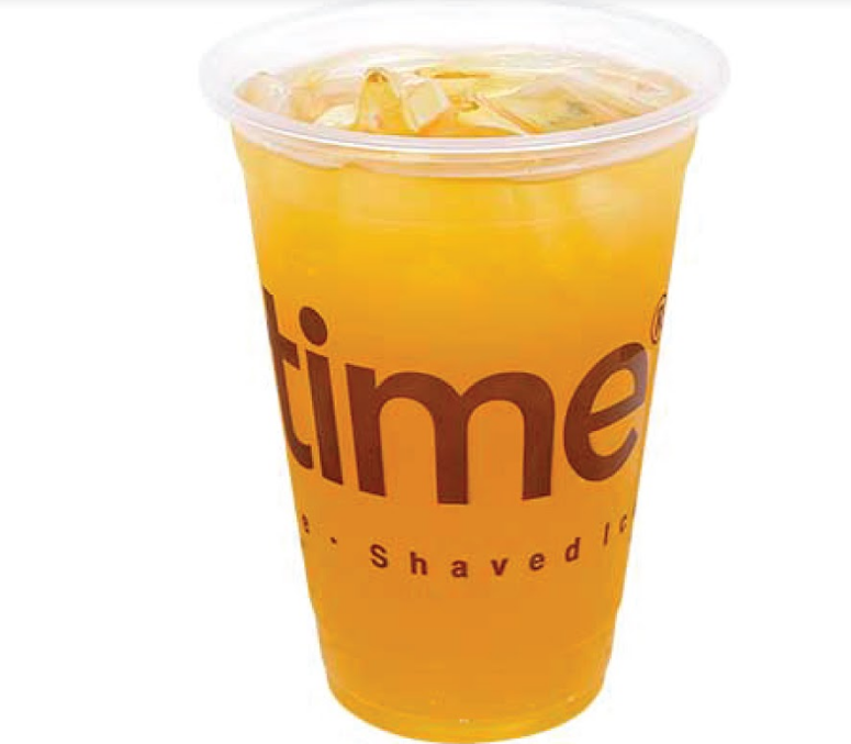 Order Peach Iced Tea food online from Boba Time store, Los Angeles on bringmethat.com