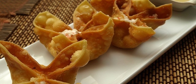 Order FRIED CREAM CHEESE WONTONS food online from China Joy Restaurant store, Jacksonville on bringmethat.com