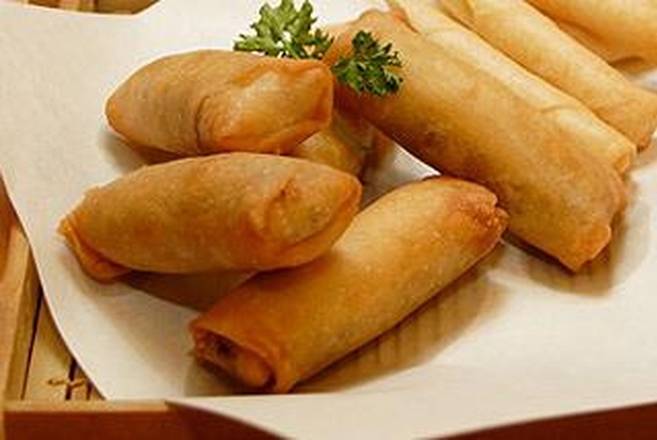 Order Side Spring Rolls ( 5 pieces) food online from Rutts Hawaiian Cafe store, Gardena on bringmethat.com