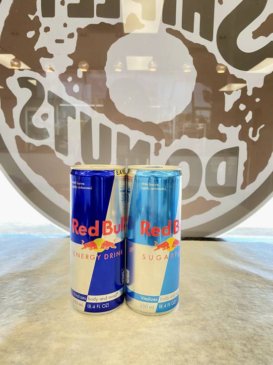 Order Red Bull food online from Shipley Donuts store, Wichita Falls on bringmethat.com