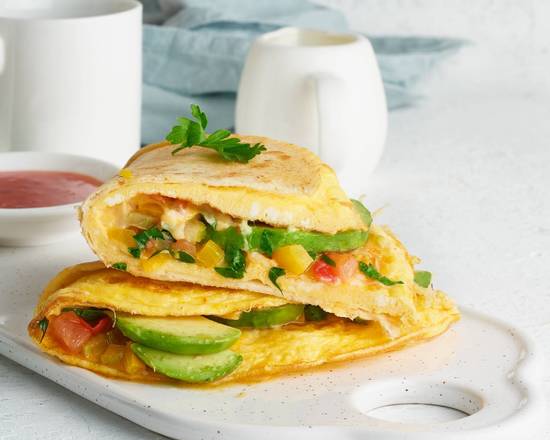 Order Breakfast quesadilla wrap food online from Table Delice store, Houston on bringmethat.com