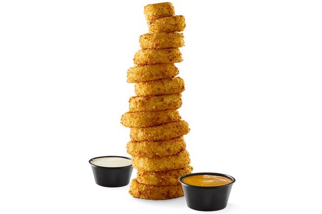 Order Towering Onion Rings® food online from Red Robin Gourmet Burgers store, Lansing on bringmethat.com
