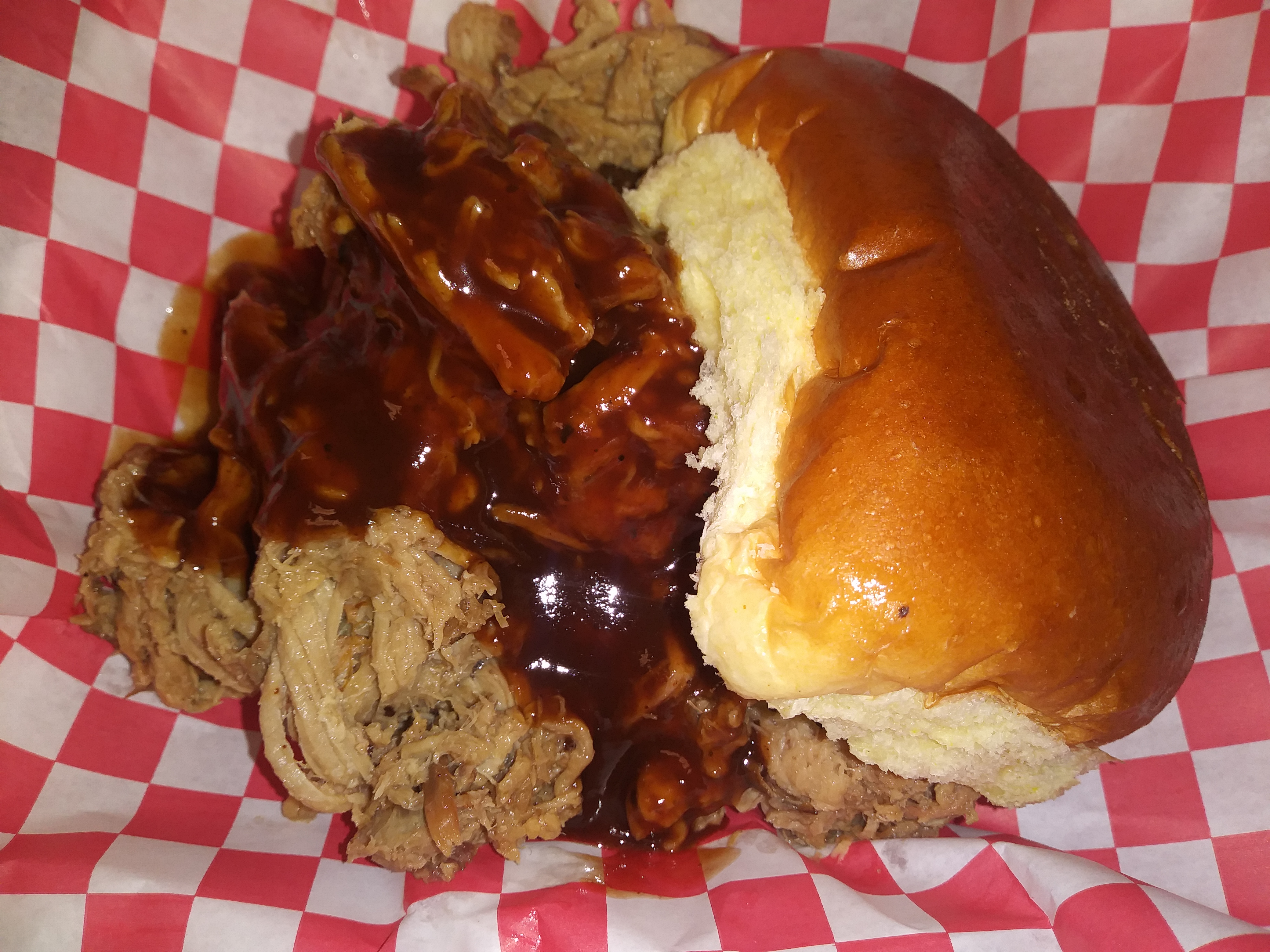Order Pulled Pork Sandwich food online from Ohio City BBQ store, Cleveland on bringmethat.com