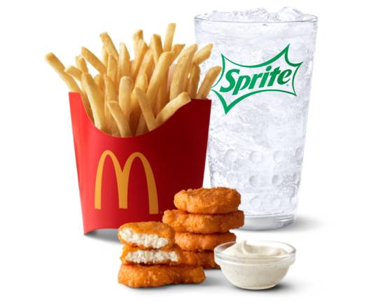 Order 6 Piece Spicy McNuggets Meal food online from Mcdonald's® store, MONROE on bringmethat.com