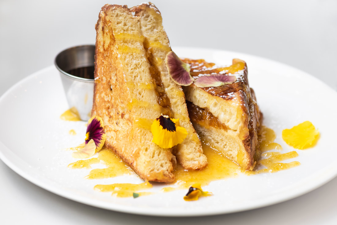 Order French Toast food online from Juniper Spirits And Oysters store, Chicago on bringmethat.com