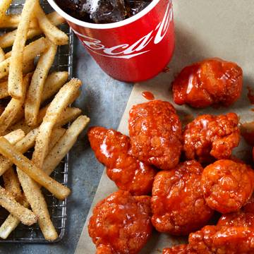 Order Boneless Wings Combo food online from Conviction Chicken And Wings store, Dover on bringmethat.com