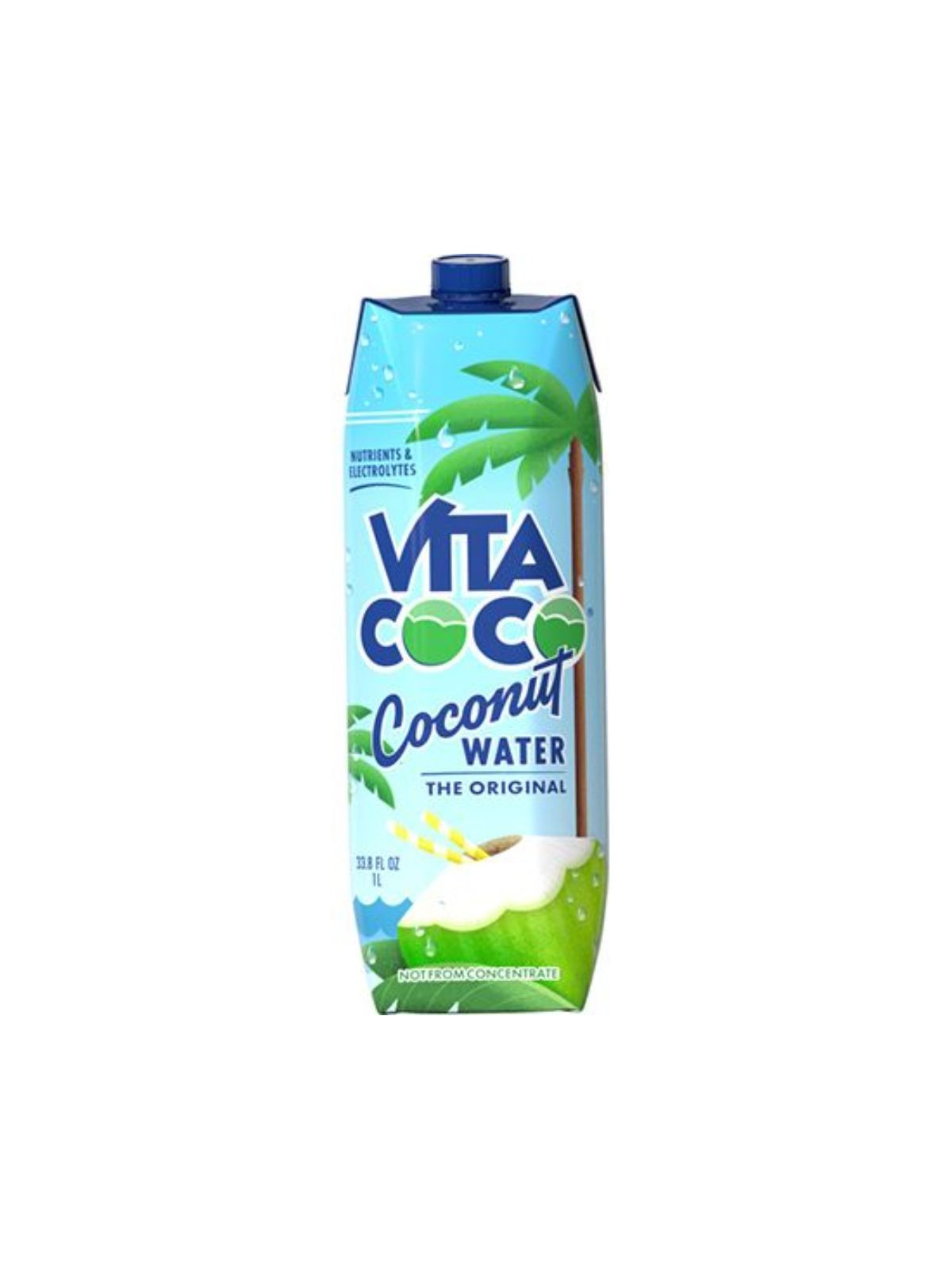 Order Vita Coco Coconut Water (33.8 oz) food online from Light Speed Market store, Los Angeles on bringmethat.com