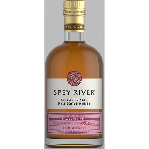 Order Spey River Single Malt Rum Cask Scotch Whiskey (750 ML) 131639 food online from Bevmo! store, Redwood City on bringmethat.com