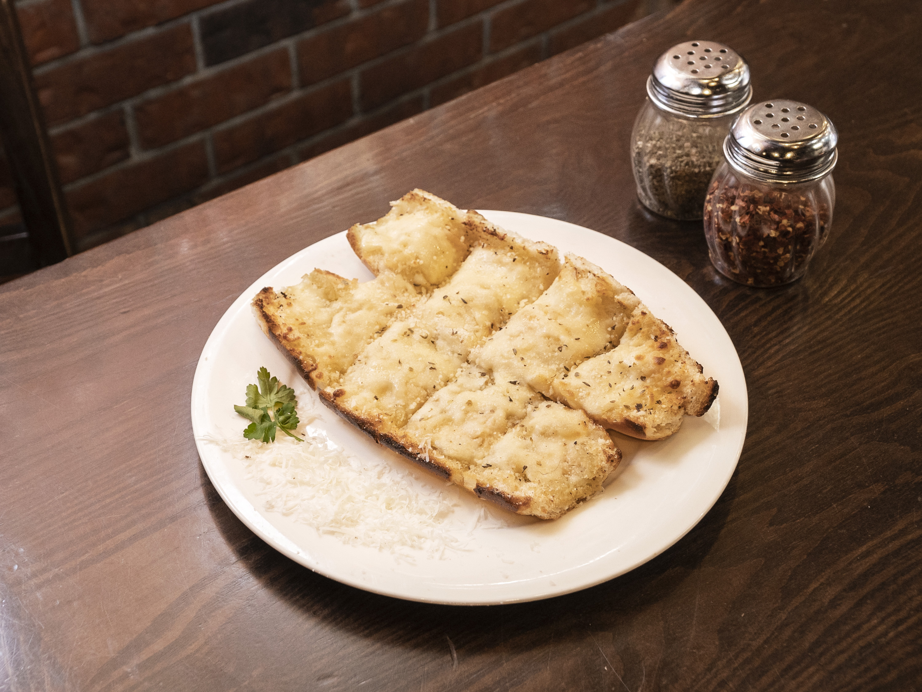 Order Homemade Garlic Bread with cheese food online from I Heart Pizza Ny store, New York on bringmethat.com