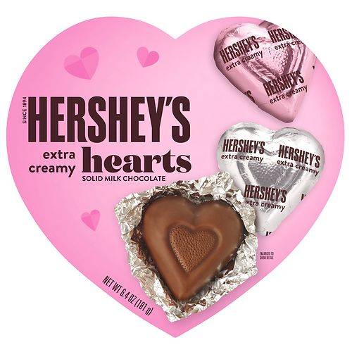 Order Hershey's Hearts Candy, Valentine's Day, Gift Box - 6.4 oz food online from Walgreens store, Beloit on bringmethat.com