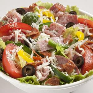 Order Italian Garden Party Salad food online from Donatos Pizza store, Huntsville on bringmethat.com