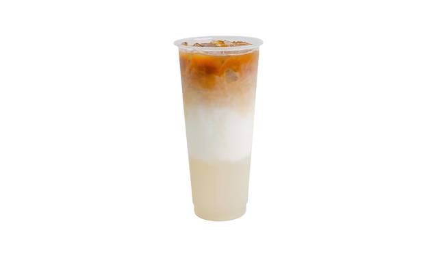 Order [NEW] Cold Peppermint White Chocolate Latte** food online from Junbi store, Rowland Heights on bringmethat.com