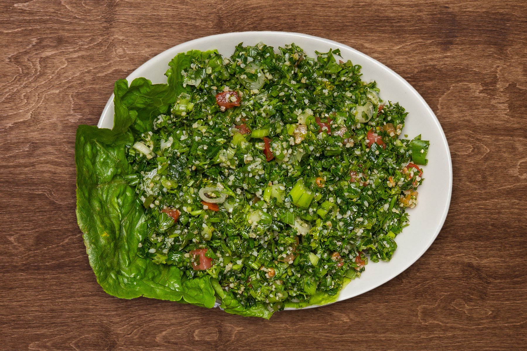 Order Tabouli Salad food online from The Green Olive store, Santa Fe Springs on bringmethat.com