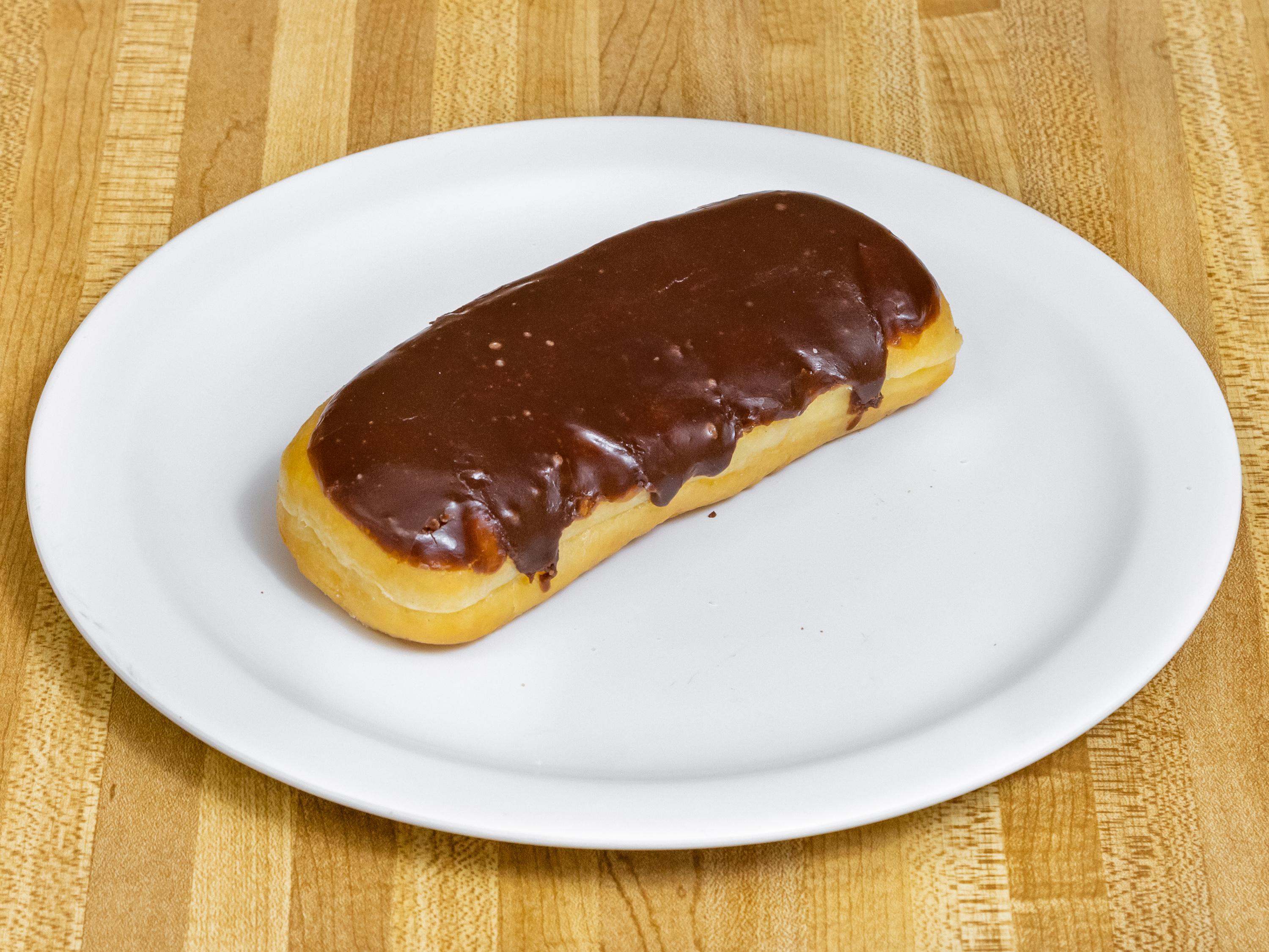 Order Eclair Filled Donut food online from Donut Palace store, Garland on bringmethat.com