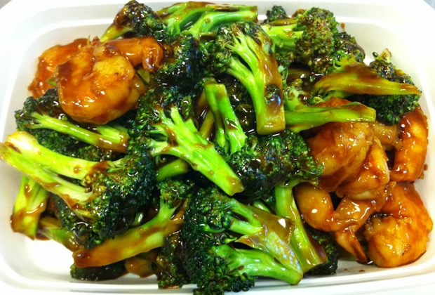 Order 264. Jumbo Shrimp with Broccoli food online from Iron Chef store, Phoenix on bringmethat.com
