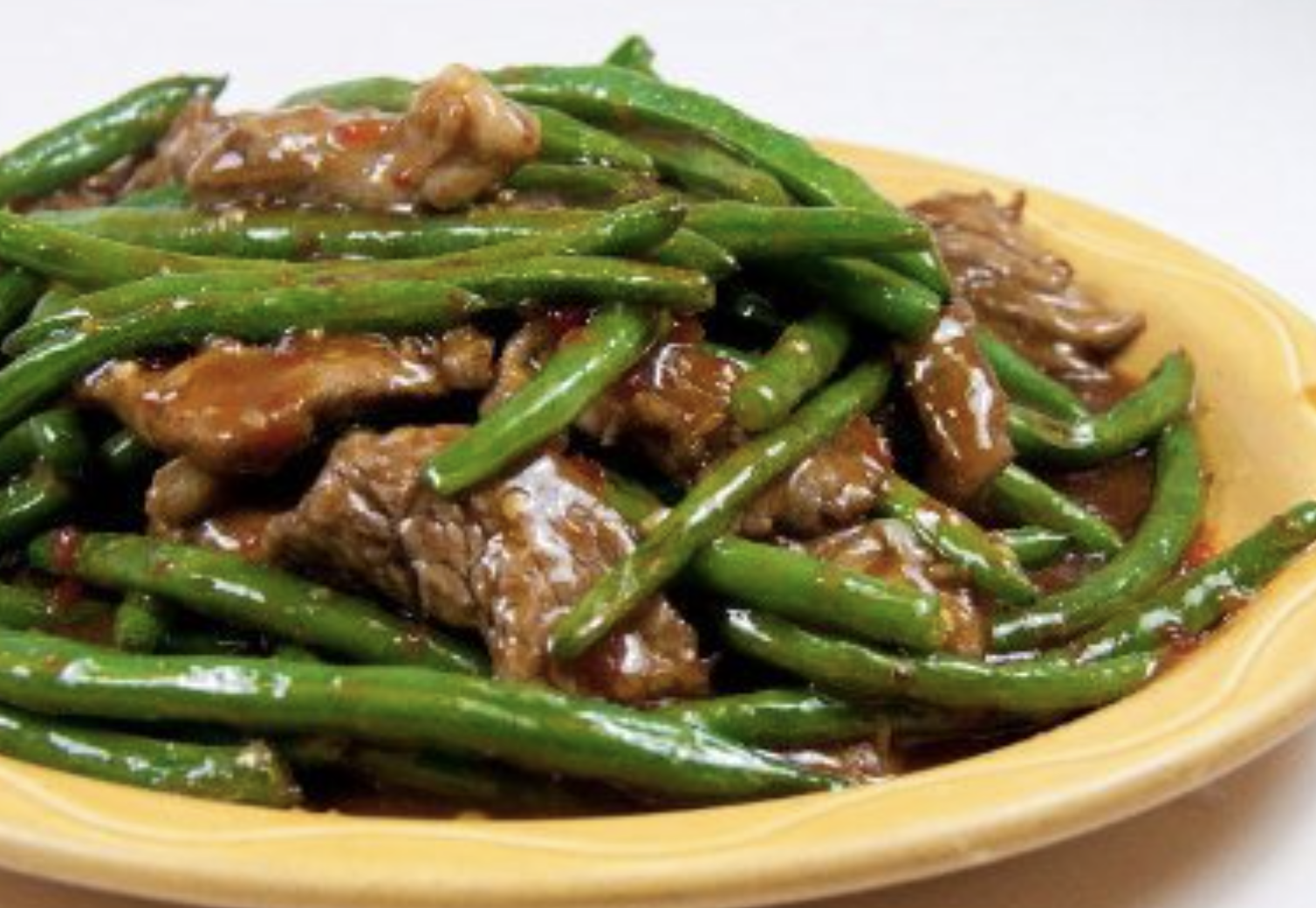 Order Beef with String Bean food online from Pig Heaven store, New York on bringmethat.com