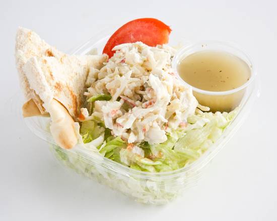 Order Mini Crab Salad Platter food online from Pita Plus store, Greensboro on bringmethat.com