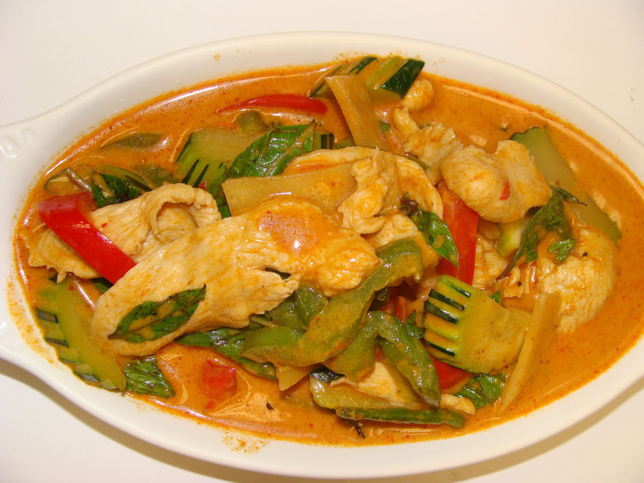 Order 30. Gang Dang Gai food online from Thai Spice store, Pinole on bringmethat.com