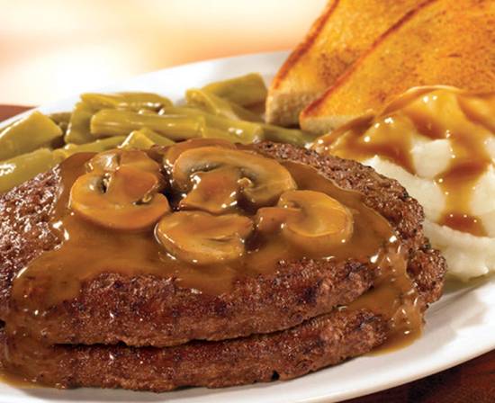 Order Double Chopped Steak Platter food online from Huddle House store, Ardmore on bringmethat.com