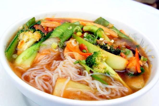 Order Exchange Noodle Soup food online from Ginger Exchange store, Watertown on bringmethat.com