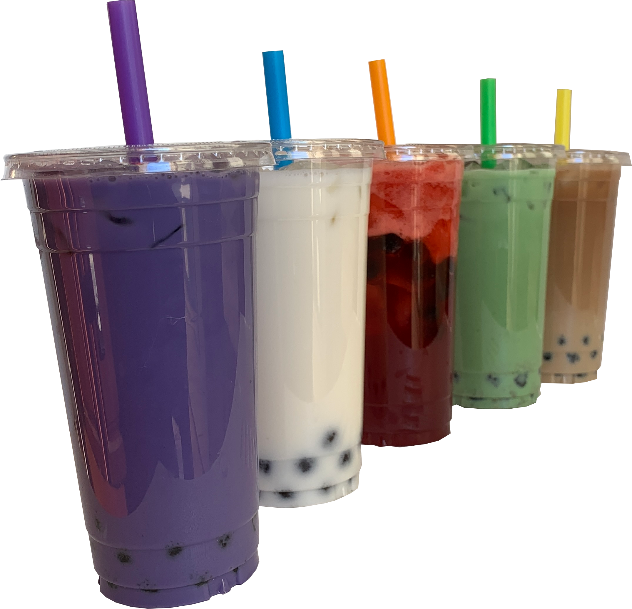 Order Bubble Tea 24 oz. - Specialty Flavors food online from Happy Yappy Bubble Tea & Froyo Ice-Cream store, Midlothian on bringmethat.com