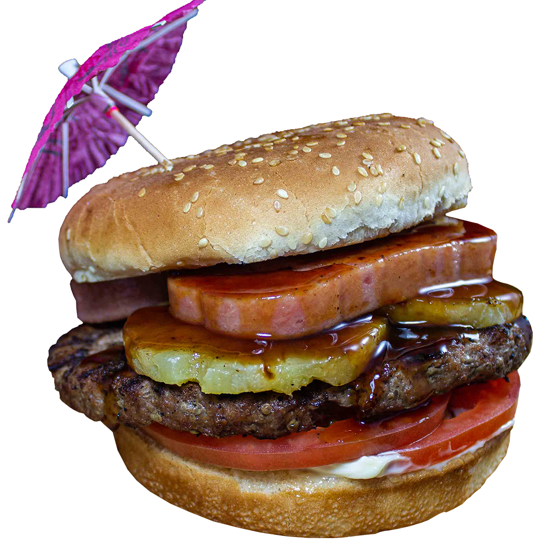 Order Hawaiian Aloha Burger food online from Mad Madelines Grill store, Temecula on bringmethat.com