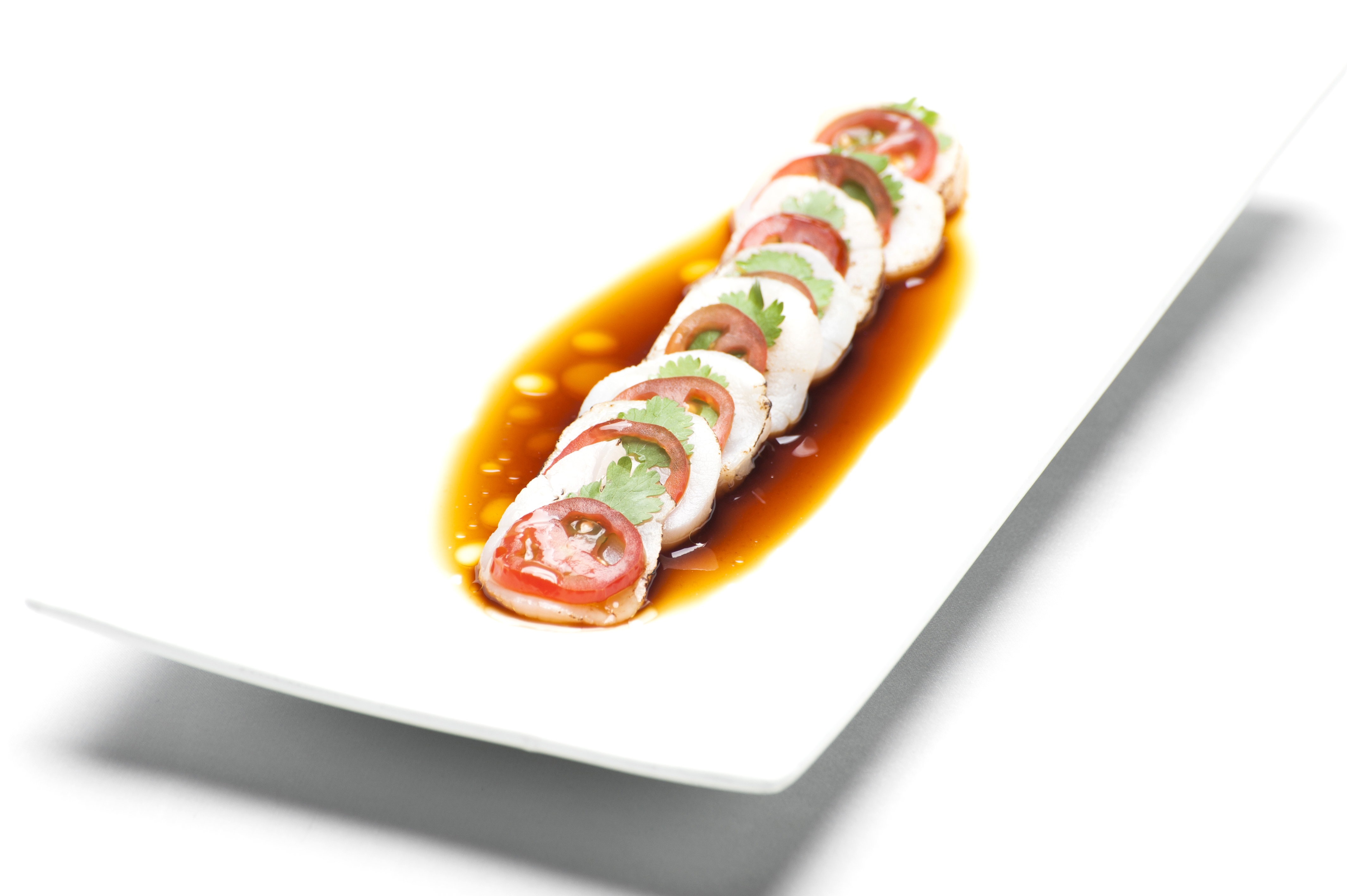 Order Scallop Tiradito food online from Lucky cat store, New York on bringmethat.com