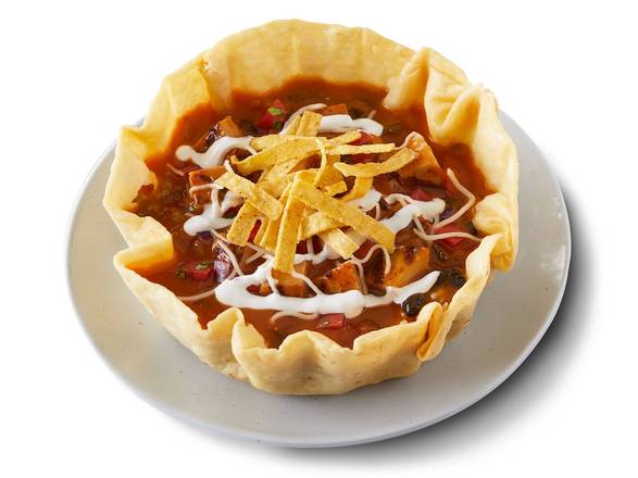 Order IT'S BACK! Create Your Own Loaded Tortilla Soup food online from Qdoba store, Howard on bringmethat.com
