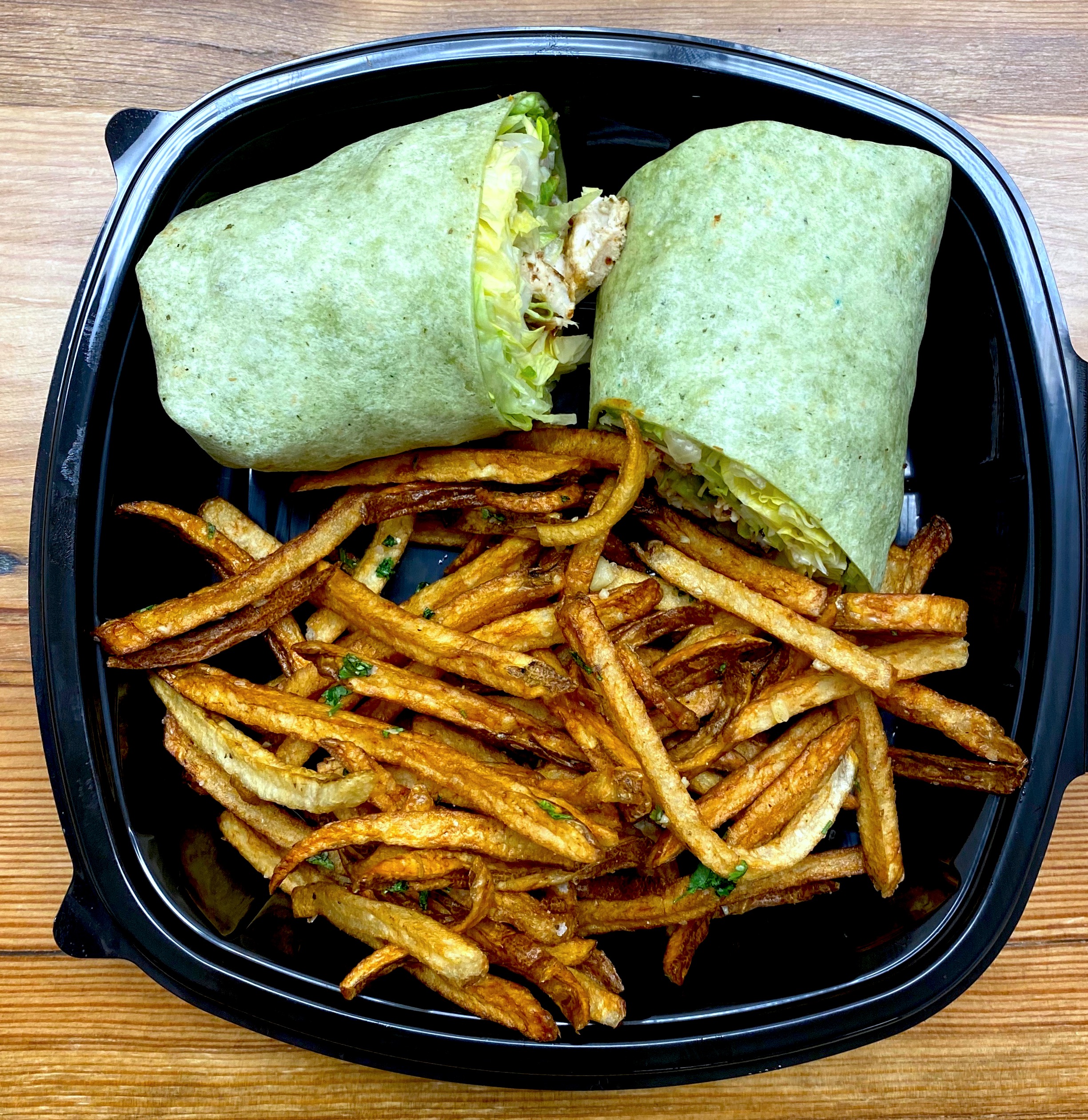 Order Chicken BLT Wrap food online from Groundlevel 105 store, Lombard on bringmethat.com