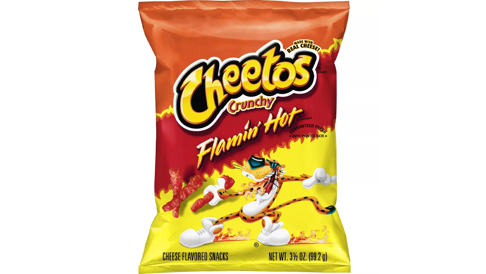 Order Flaming Hot Cheetos 3.25oz food online from Extramile store, San Bernardino on bringmethat.com