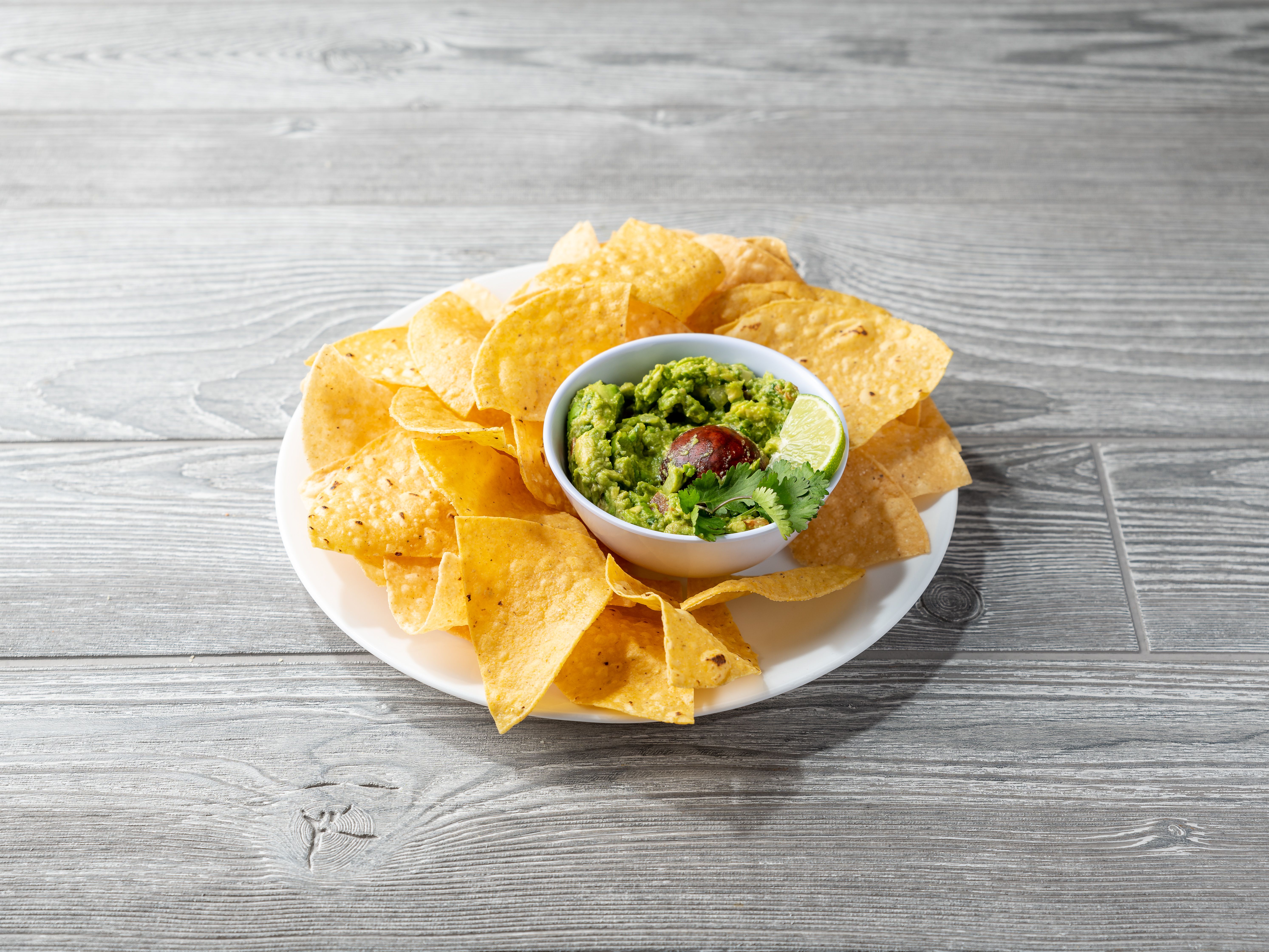 Order Guacamole with Chips food online from Mama Lencha 2 store, Tulsa on bringmethat.com