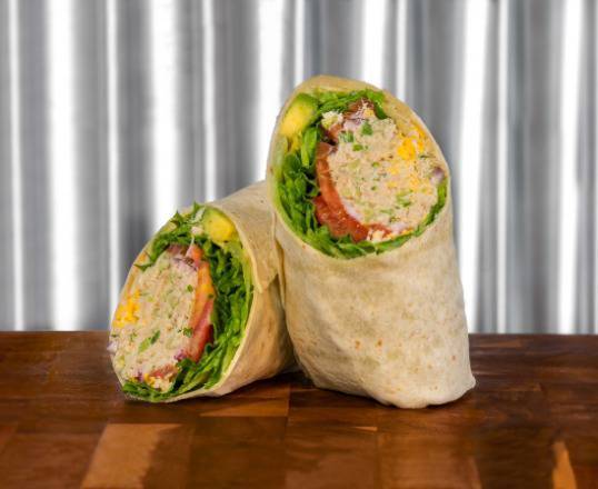 Order Albacore Tuna Salad Wrap food online from Winchell's Donuts store, Inglewood on bringmethat.com