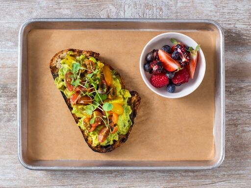 Order Avocado Toast food online from Ranch 45 store, Solana Beach on bringmethat.com