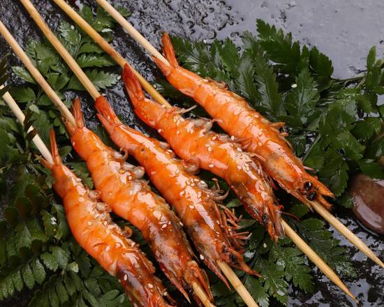 Order Shrimp (2 Skewer))(烤大虾/2串) food online from Let Go Kebab store, Arcadia on bringmethat.com