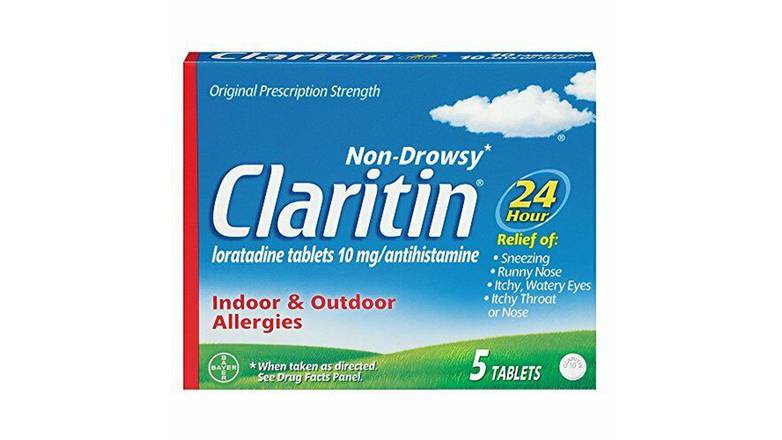 Order Claritin 24 Hour Allergy, Tablets food online from Route 7 Food Mart store, Norwalk on bringmethat.com