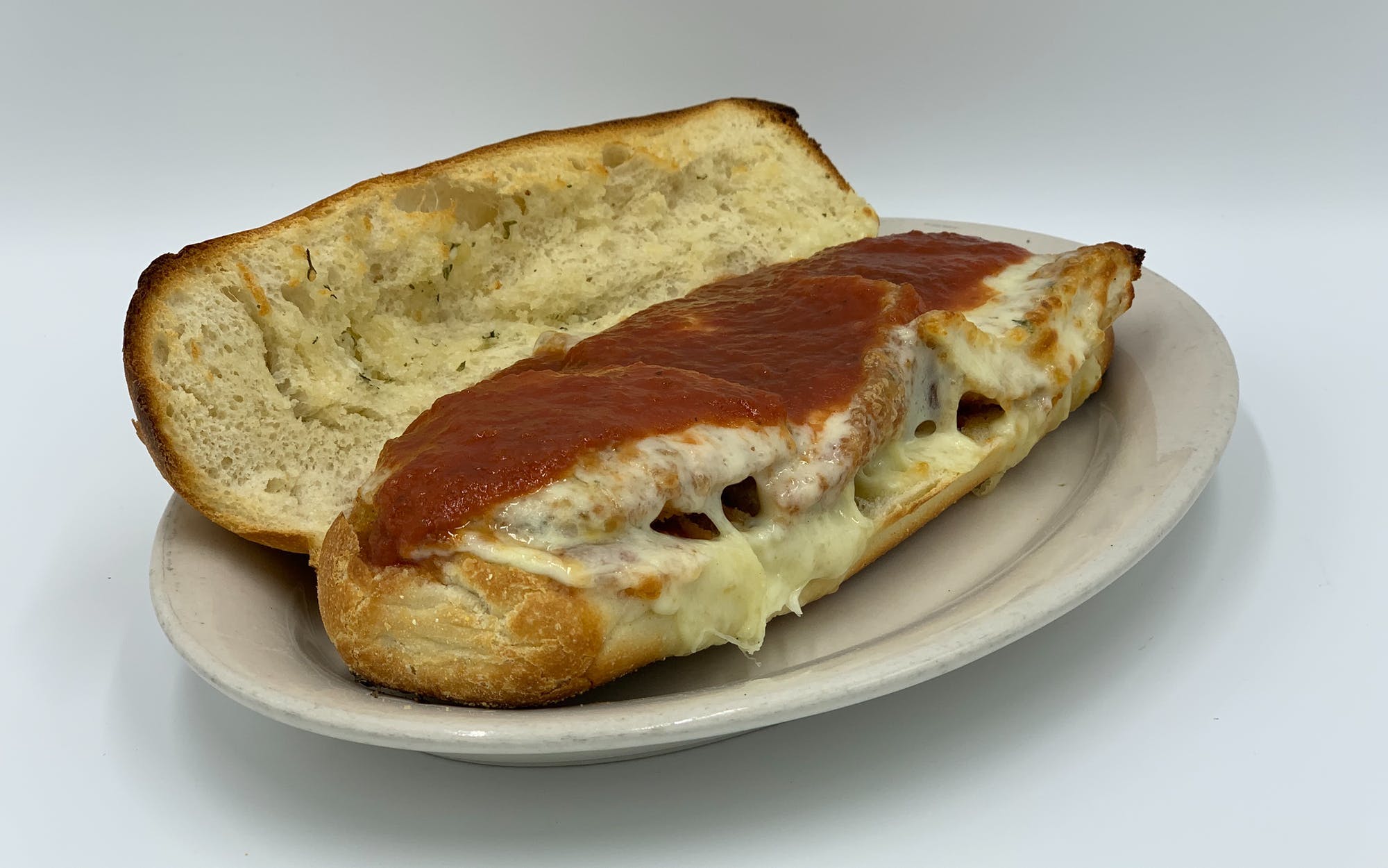 Order Chicken Parmigiana Sandwich - Sandwich food online from Mario Pizza store, Westbury on bringmethat.com