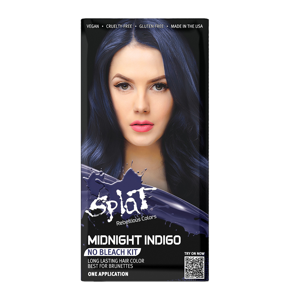 Order Splat Semi Permanent Hair Color - No Bleach, Midnight Indigo food online from Rite Aid store, MILLER PLACE on bringmethat.com