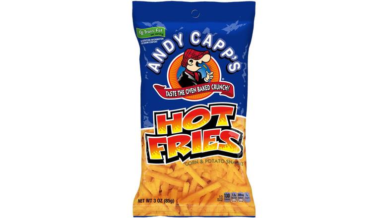 Order Andy Capps Hot Fries  3 oz food online from Valero Food Mart store, Murrayville on bringmethat.com