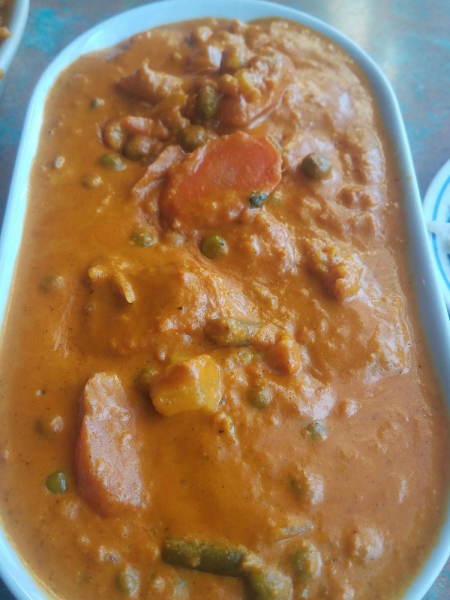 Order Vegi Korma  food online from House Of Curries - Solano Ave store, Albany on bringmethat.com