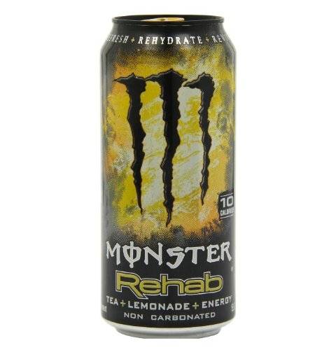 Order Monster Rehab Tea + Lemonade + Energy food online from Deerings Market store, Traverse City on bringmethat.com