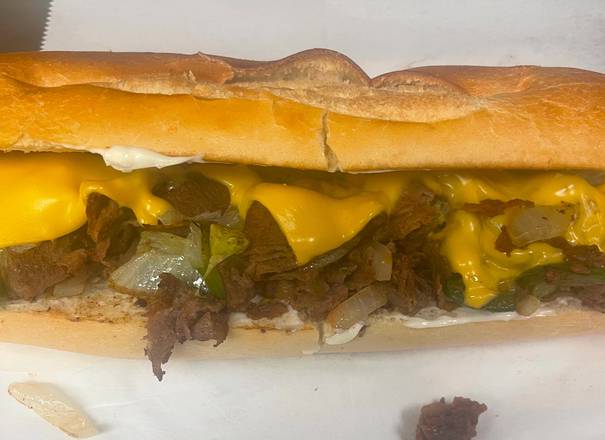 Order Philly Cheese Steak Sub Combo food online from Kennedy Fried Chicken store, Monticello on bringmethat.com