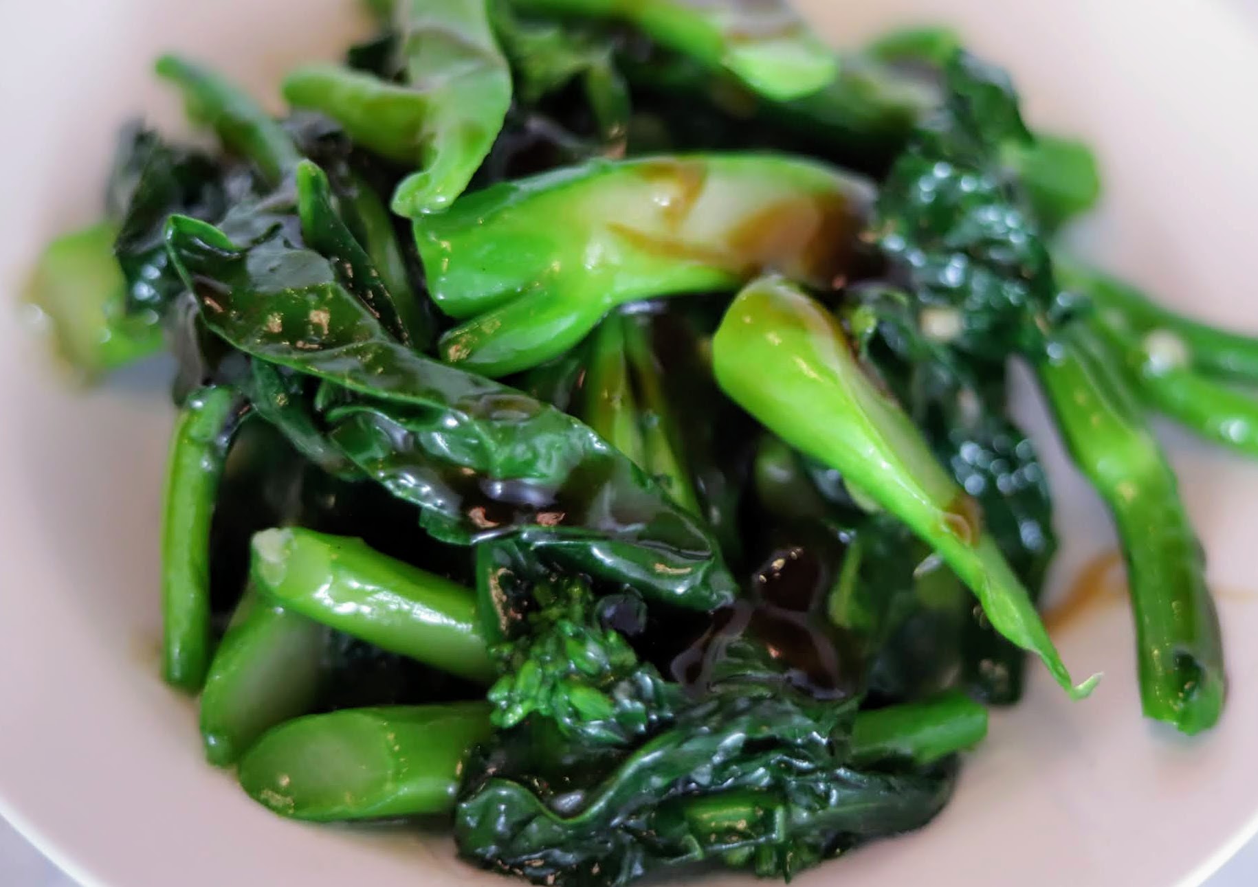 Order Chinese Broccoli with Oyster Sauce food online from China Chef store, Morton Grove on bringmethat.com