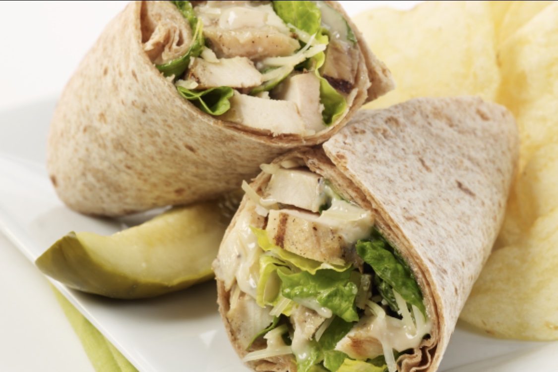 Order Chicken Caesar Wrap food online from Pizza Bolis store, Arnold on bringmethat.com