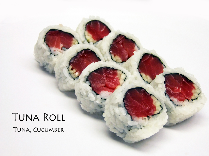 Order Tuna Cucumber Roll food online from Iron Chef store, Phoenix on bringmethat.com