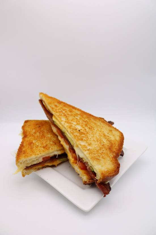 Order Pork Belly Grilled Cheese food online from Burche Burgers store, Bonney Lake on bringmethat.com