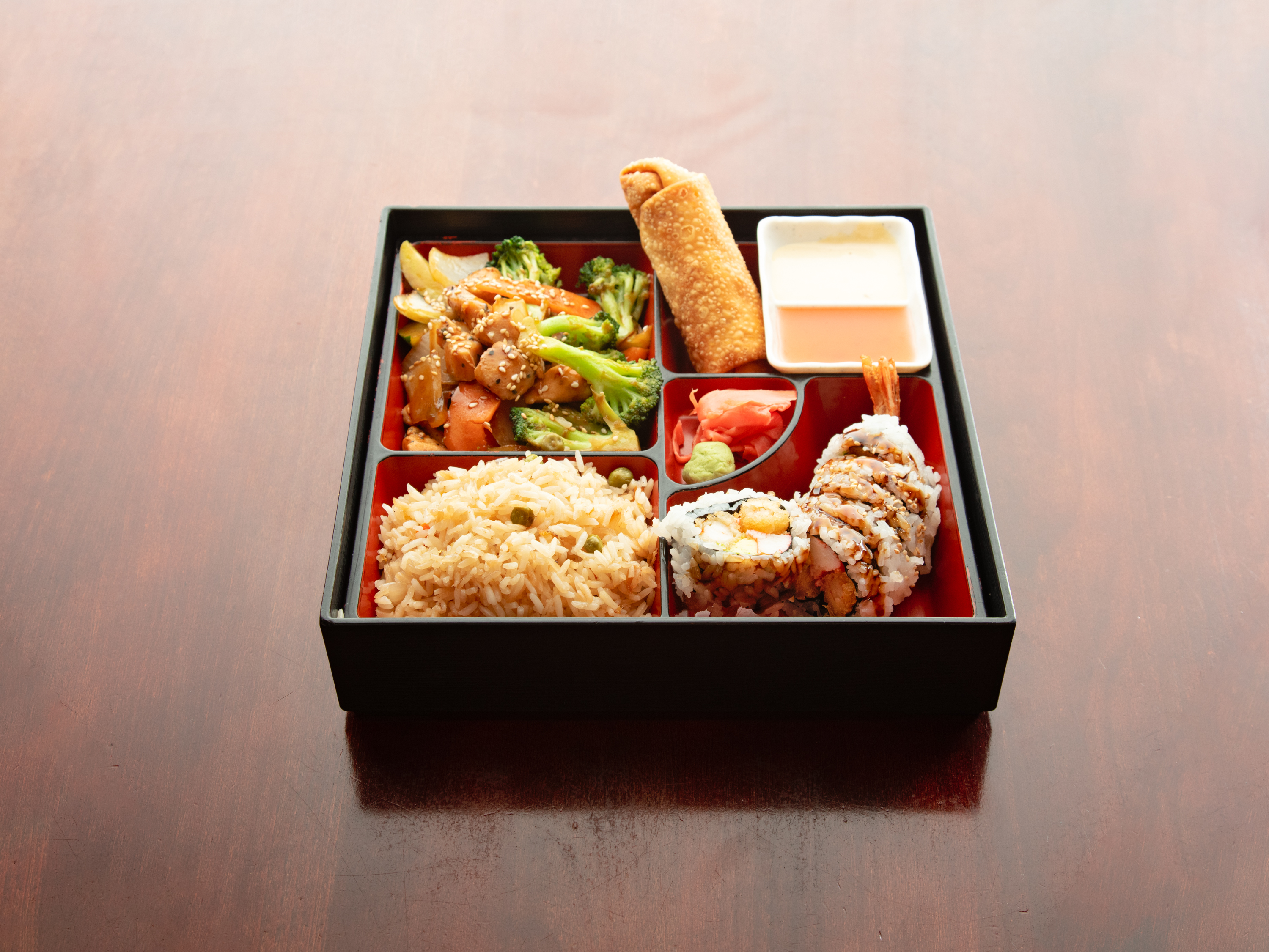 Order Red Bowl Bento Box food online from Redbowl Asian Bistro store, Clemson on bringmethat.com