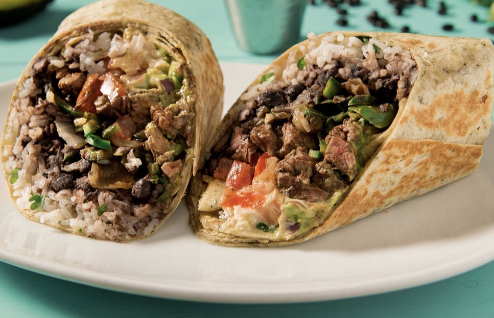 Order Burrito food online from Fogon Mexican & Peruvian Cuisine store, New York on bringmethat.com