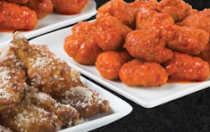 Order 12 Mix & Match Boneless Wings  food online from Round Table Pizza store, San Diego on bringmethat.com