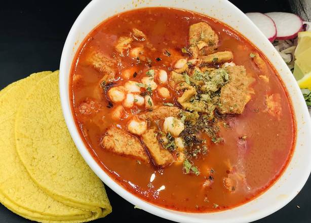 Order menudo Saturday and Sunday only food online from Lauras Mexican Food store, Glendale on bringmethat.com